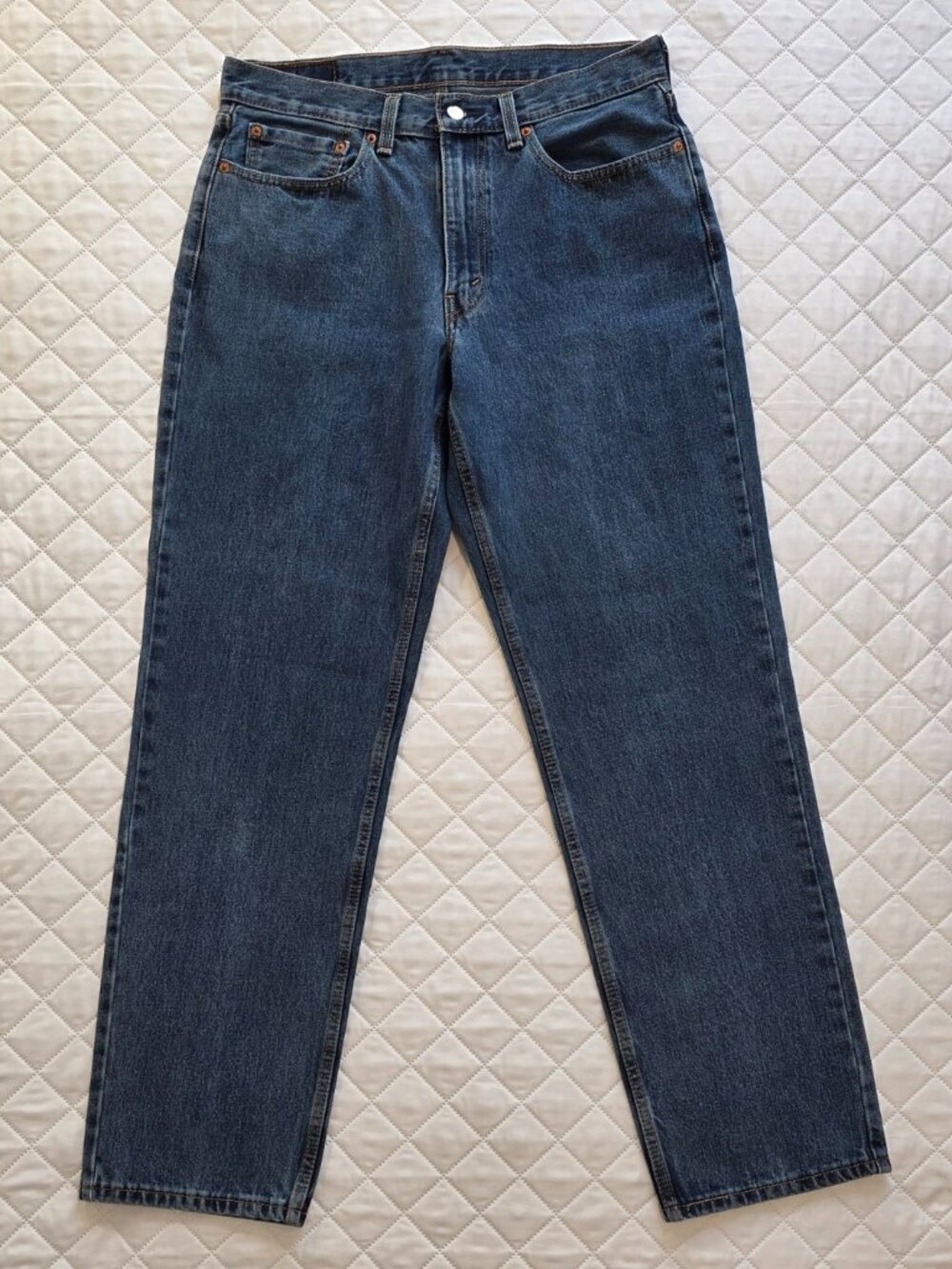 Levi’s 550 Relaxed Fit Jeans Men’s 34x34 Medium Wash Denim Straight Leg